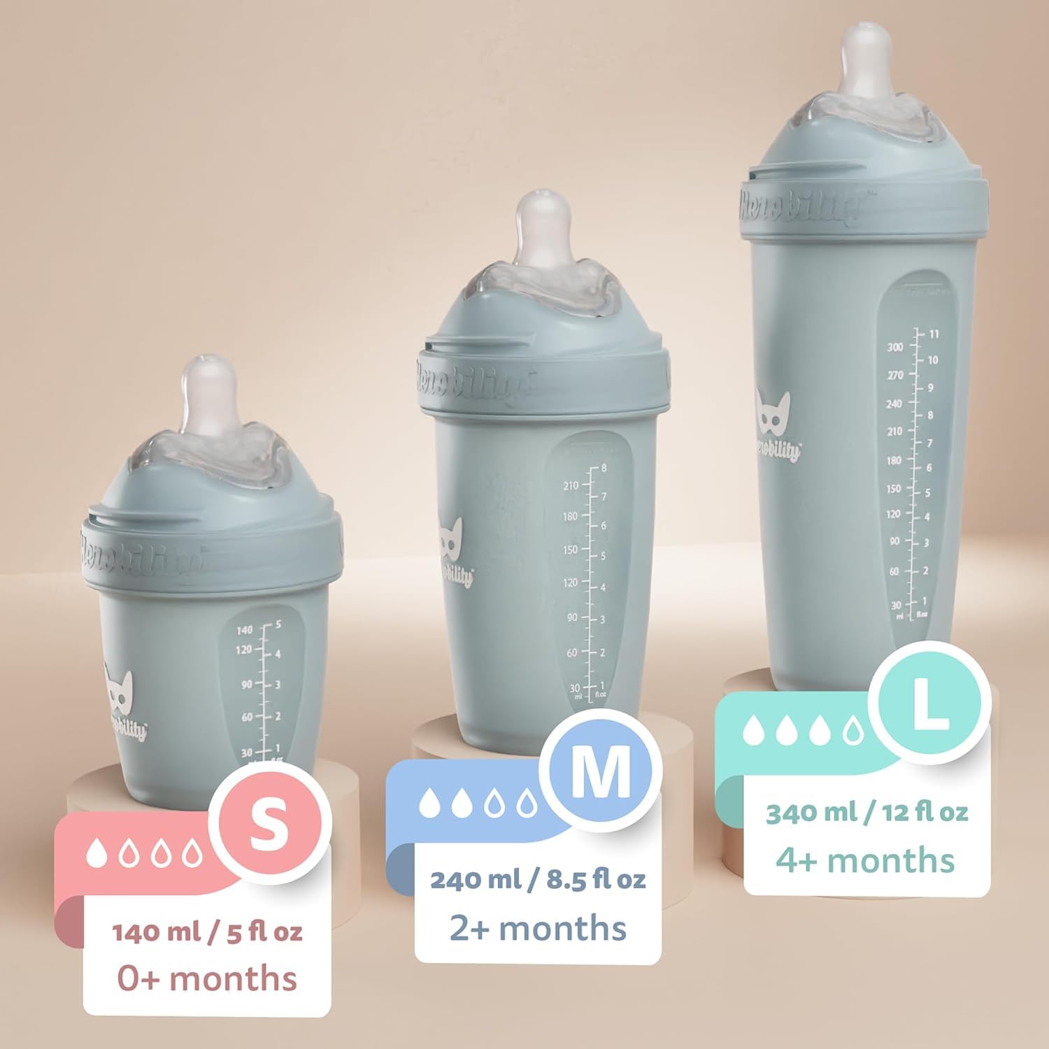 Herobility Batman teat accepts 97% of babies for easier bottle transition.