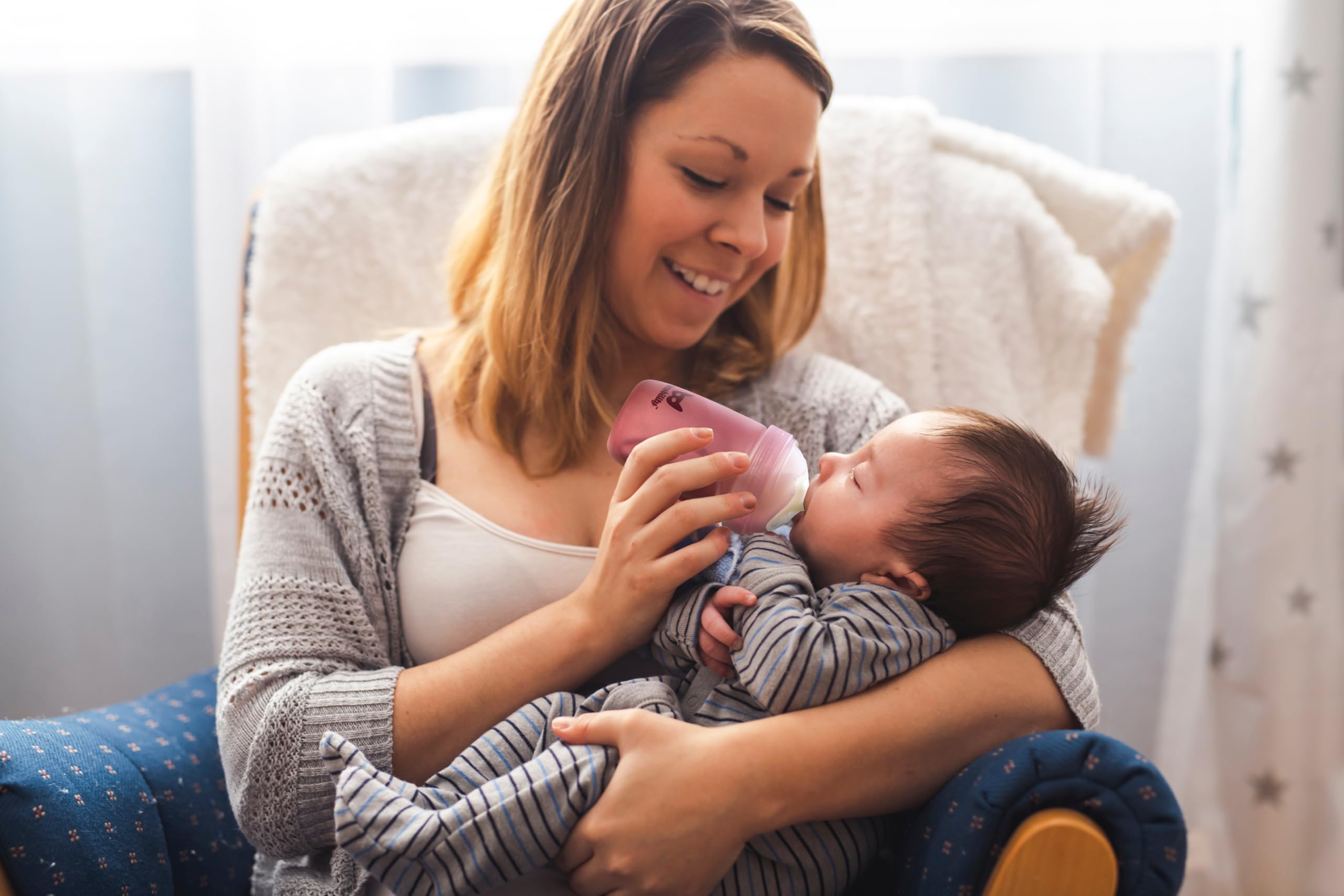 Herobility three-pack baby bottles offer convenient feeding options for busy days