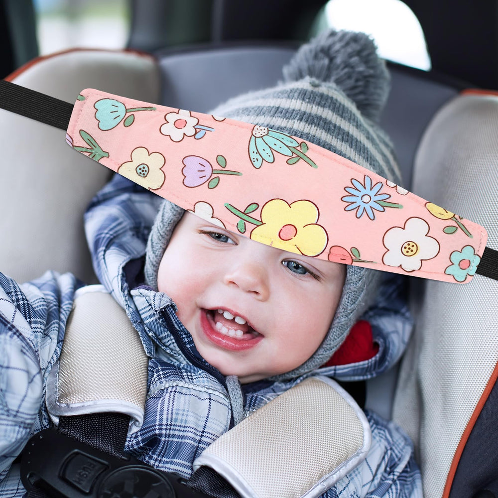 Hestya breathable filling head support provides comfortable car rides.