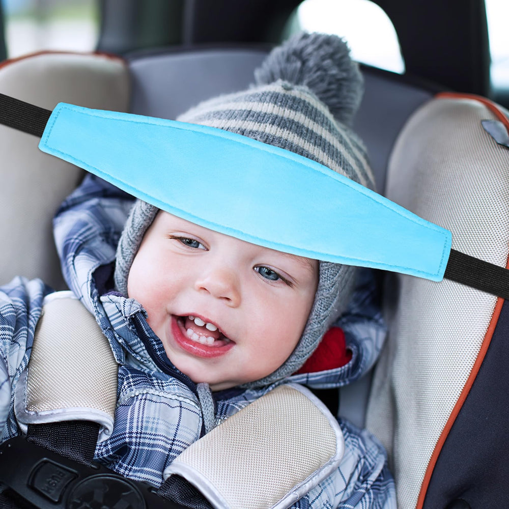 HESTYA headrest in-stroller use supports neck during travel and naps.