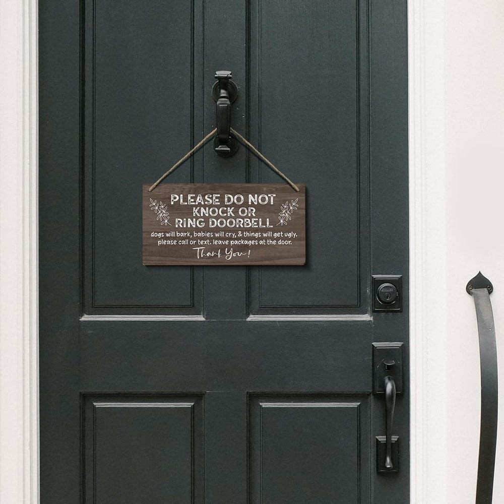 Heuhuww do not disturb sign wall mount versatile decor