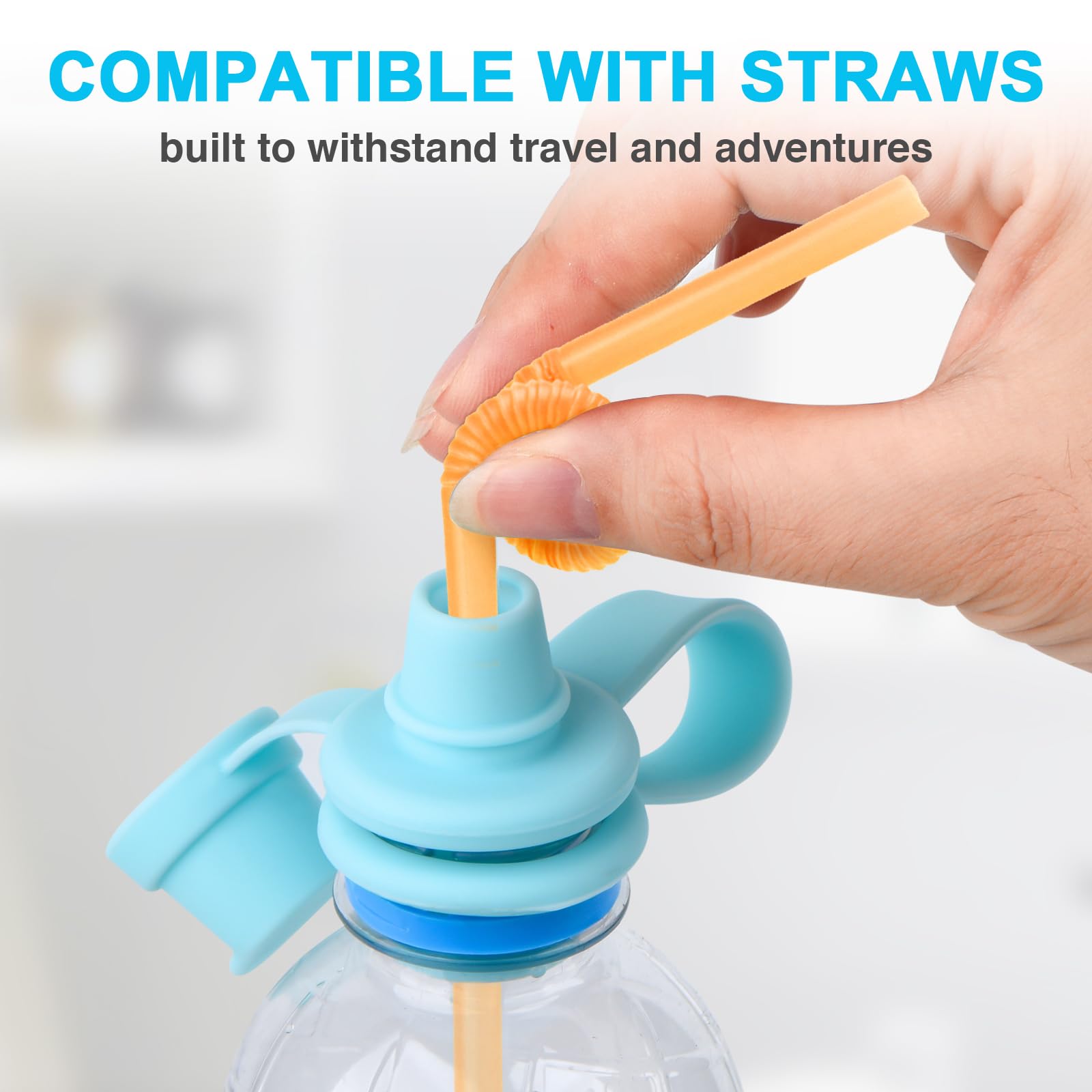 Heureuse toddler-friendly design supports on-the-go hydration.
