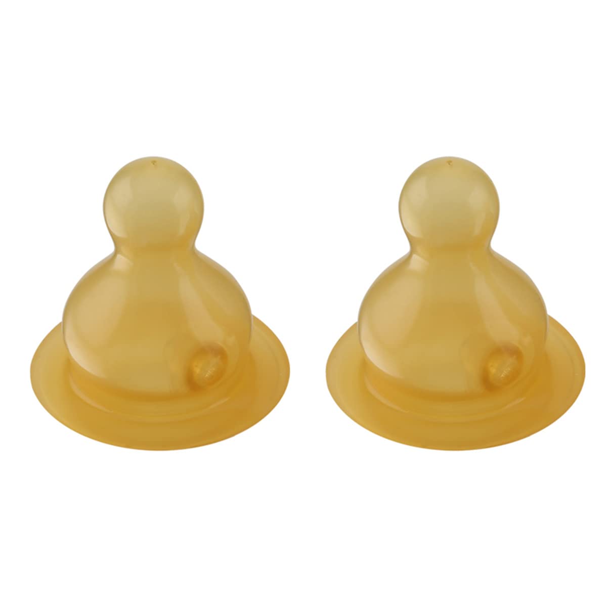 HEVEA nipples cherry-shaped anti-colic design for calmer feeds.