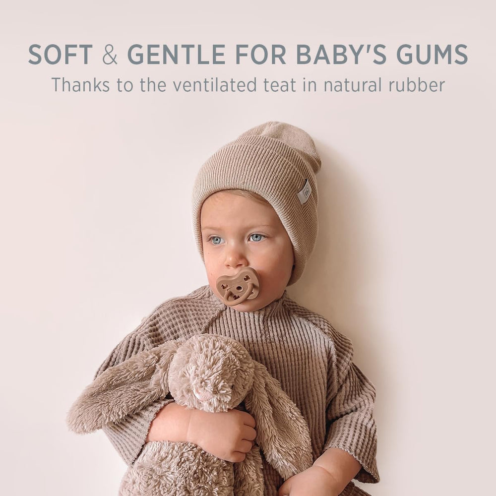 HEVEA hygienic one-piece design emphasizes easy cleaning and safety.