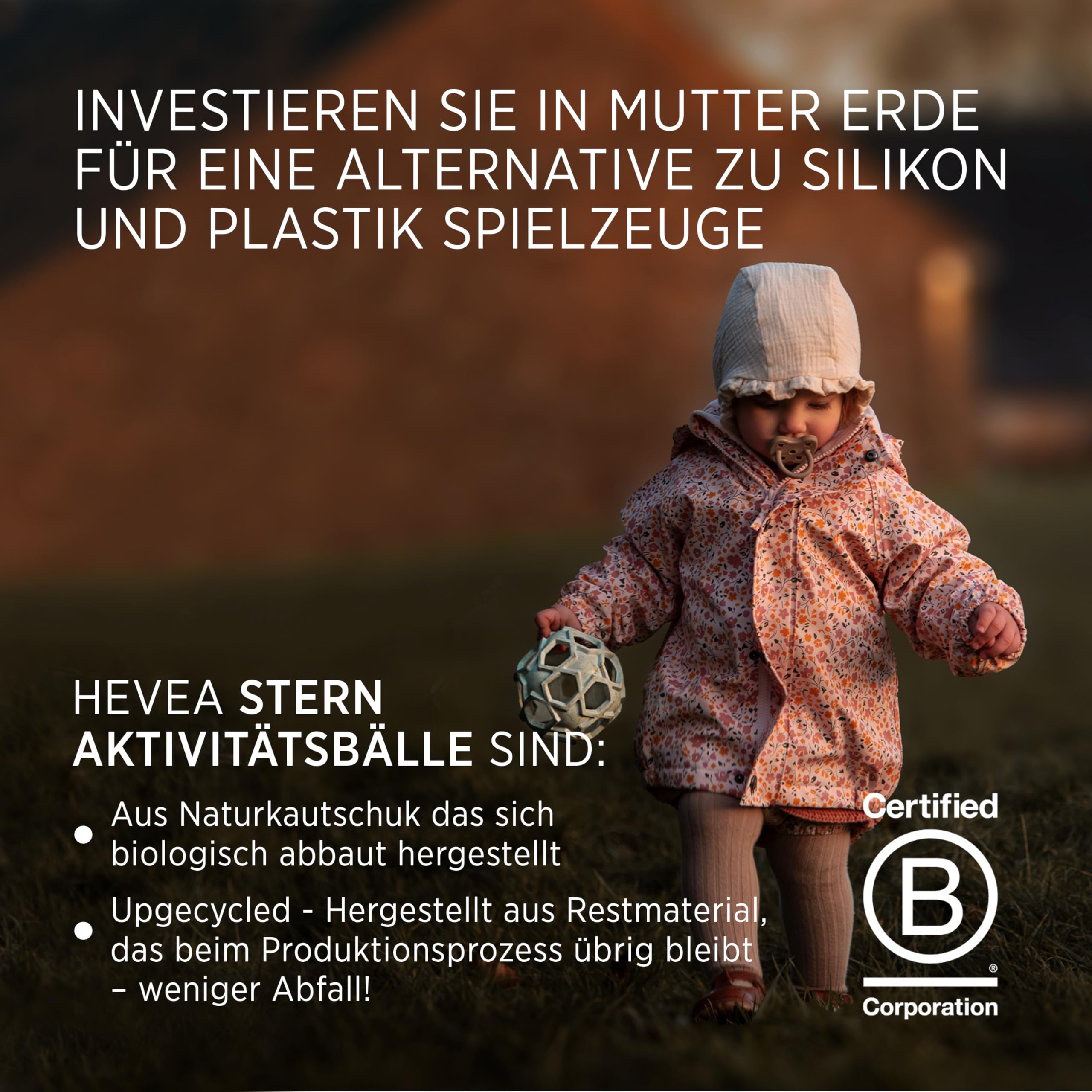Hevea Star Activity Ball, eco-friendly packaging aligns with greener habits.