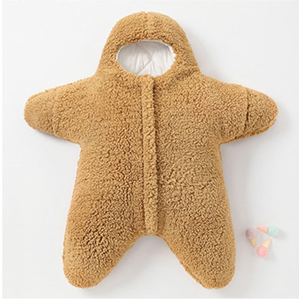 HEVOY Baby Sleeping Bag soft cashmere outer layer for warm nights.