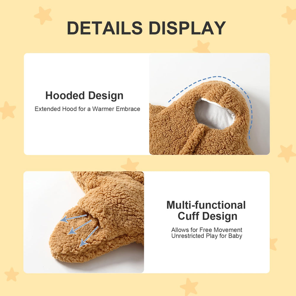 HEVOY Starfish wearable used as stroller wrap or crib wrap