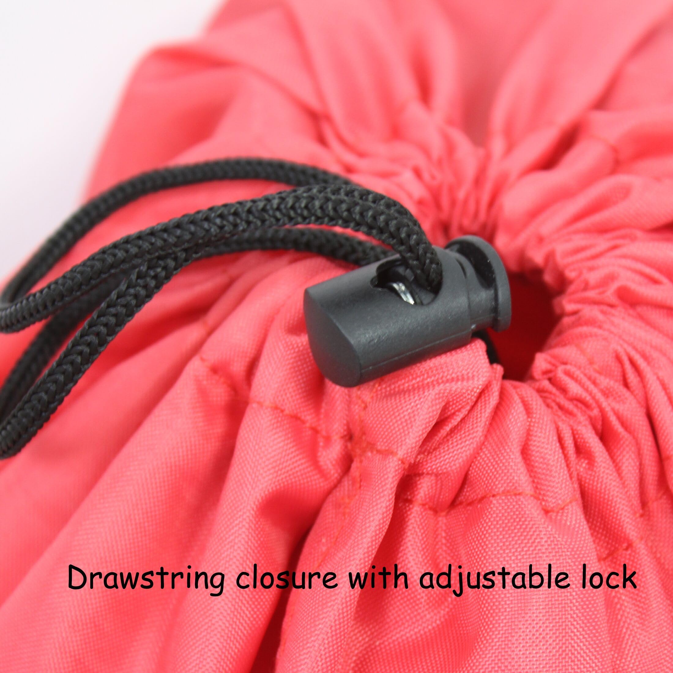 Hewjog Stroller Travel Bag ID box for your name ensures safe return.