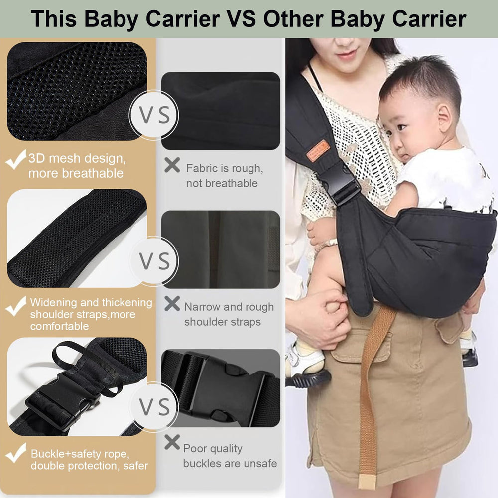 Hewmaw adjustable strap range 114-155cm for versatile baby-wearing options