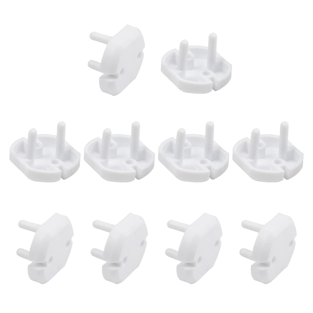 Heyiarbeit outlet covers package shows 30-piece set for child safety.