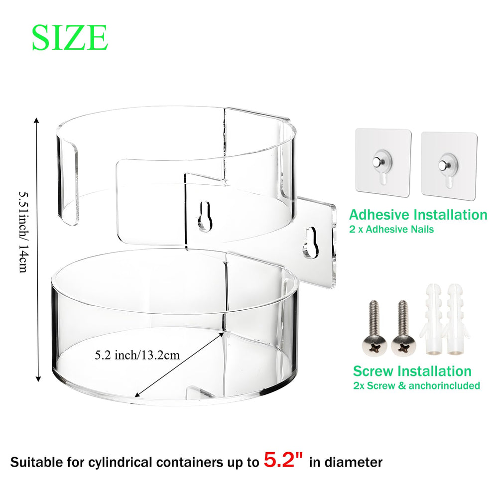 Heyrelda Wipes Holder side view highlights compact, space-saving design for small spaces.