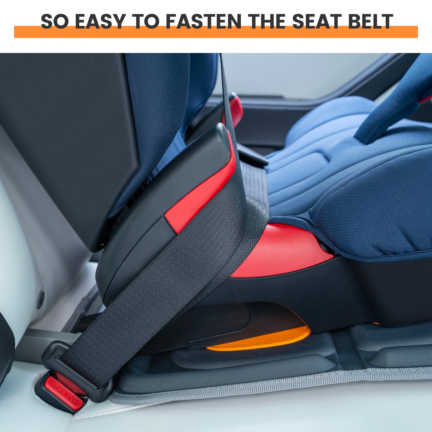 HEYTRIP car seat protector durable fabric withstands daily use