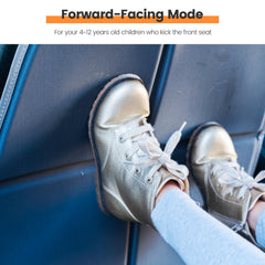 HEYTRIP car seat protector non-slip base stays in place for safer rides