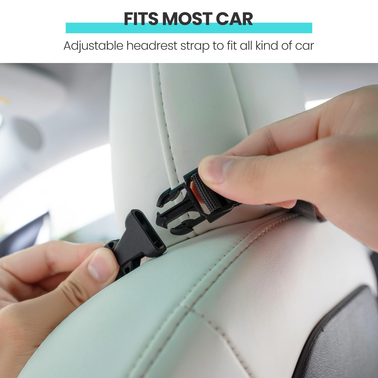 HEYTRIP car seat protector universal fit—compatible with most car seats