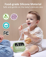 HEYVALUE nasal aspirator adjustable suction levels for gentle congestion management.