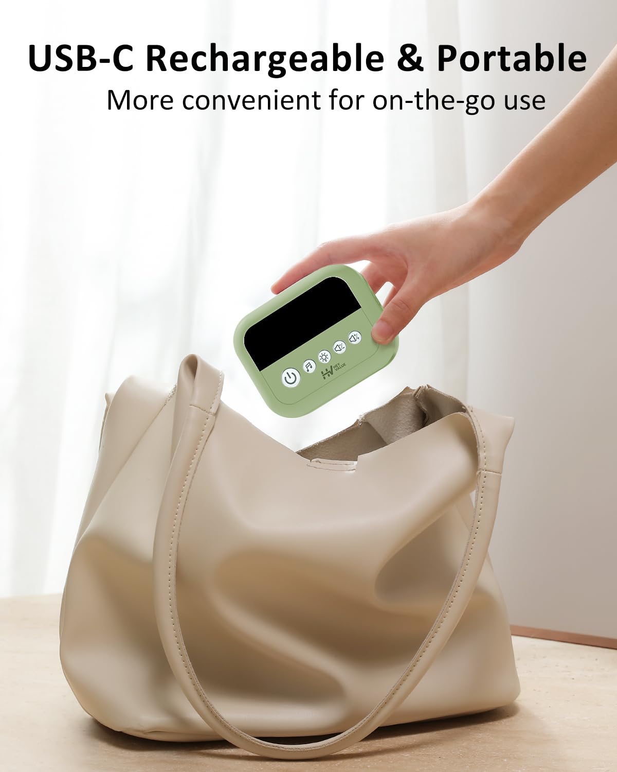 HEYVALUE nasal aspirator dishwasher-safe design for easy cleaning.