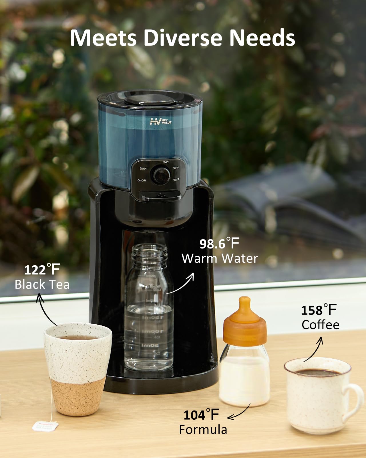 HEYVALUE compatible with most bottles for versatile use.