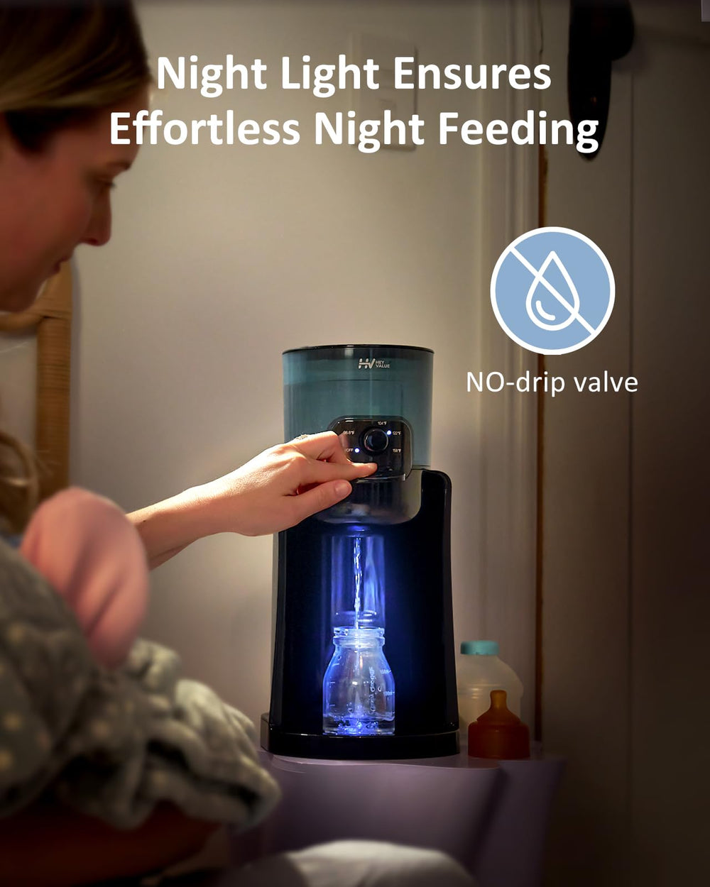 HEYVALUE BPA-free material ensures safe bottle warming.