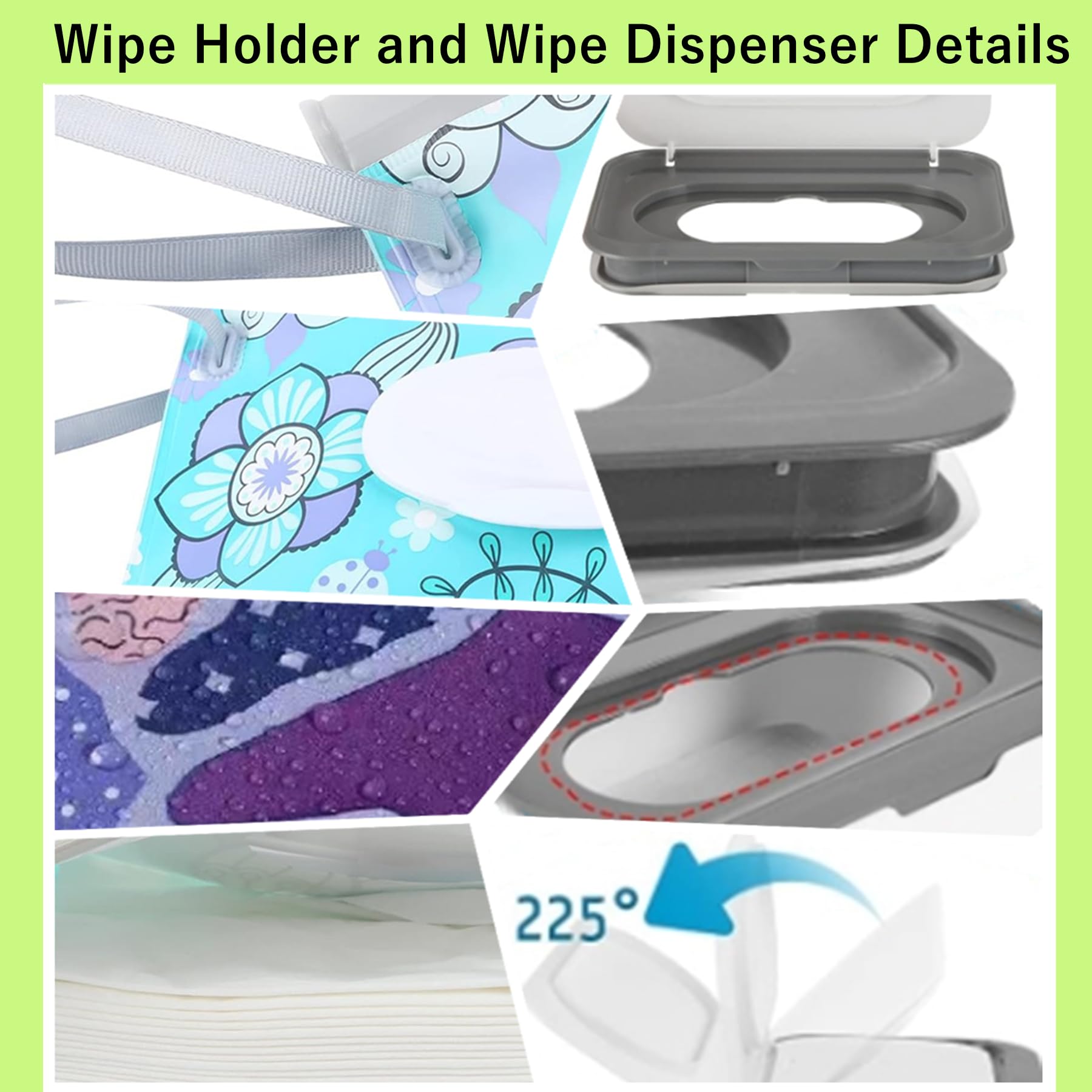 HFHungkeong wipes dispenser refill cap demonstrates easy loading and moisture retention.
