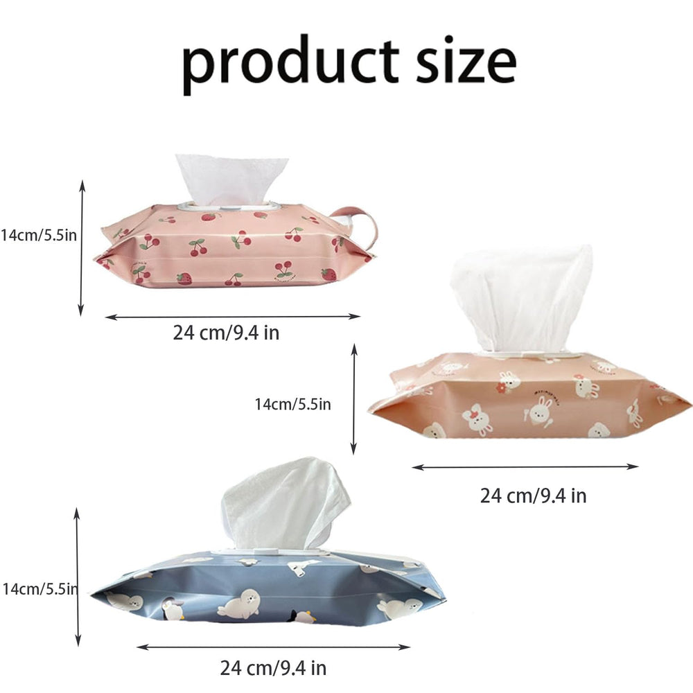 HFHungkeong wipes pouch shows 100-wipe capacity for on-the-go needs
