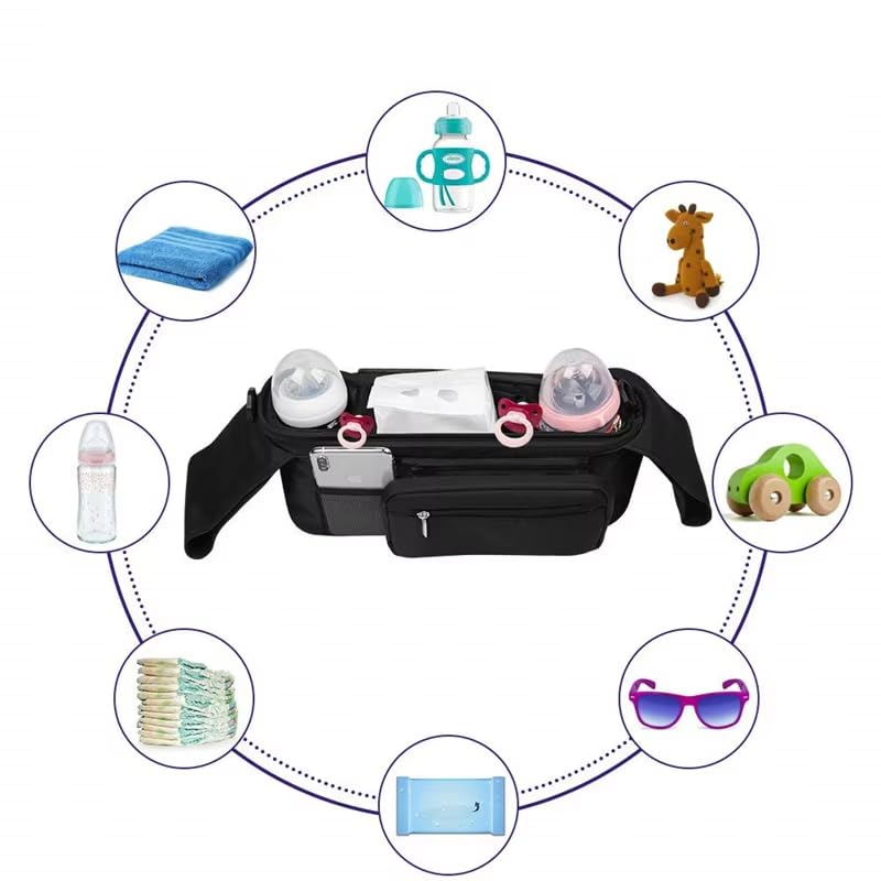 HFLYJPYW easy attachment design simplifies stroller setup.