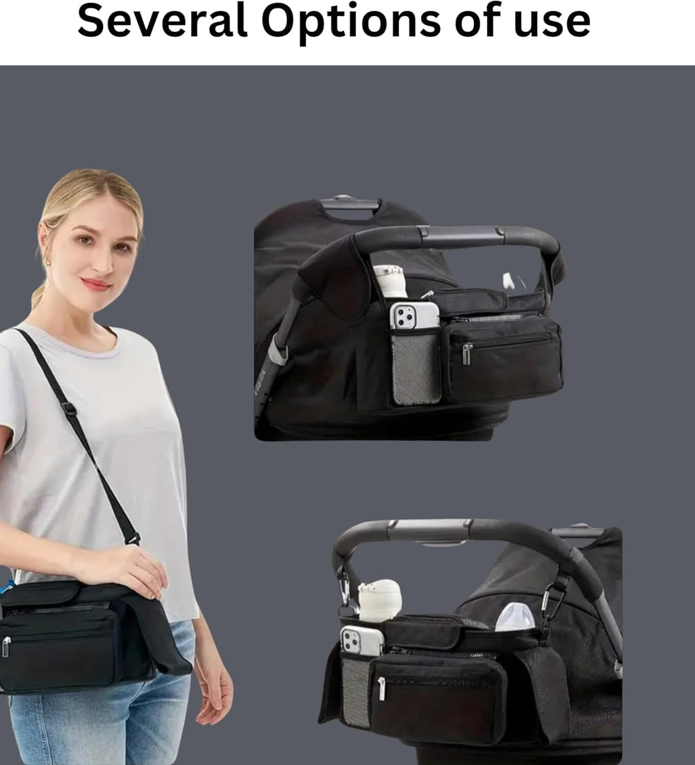 HFLYJPYW water-resistant material protects essentials in rain or spills.