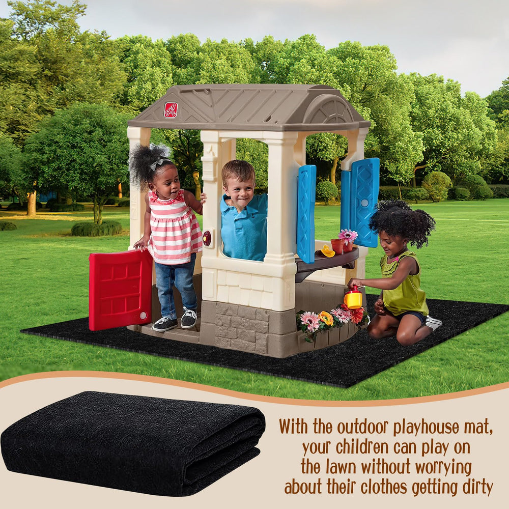 HFYZZ Foldable outdoor mat ready for portable play sessions.