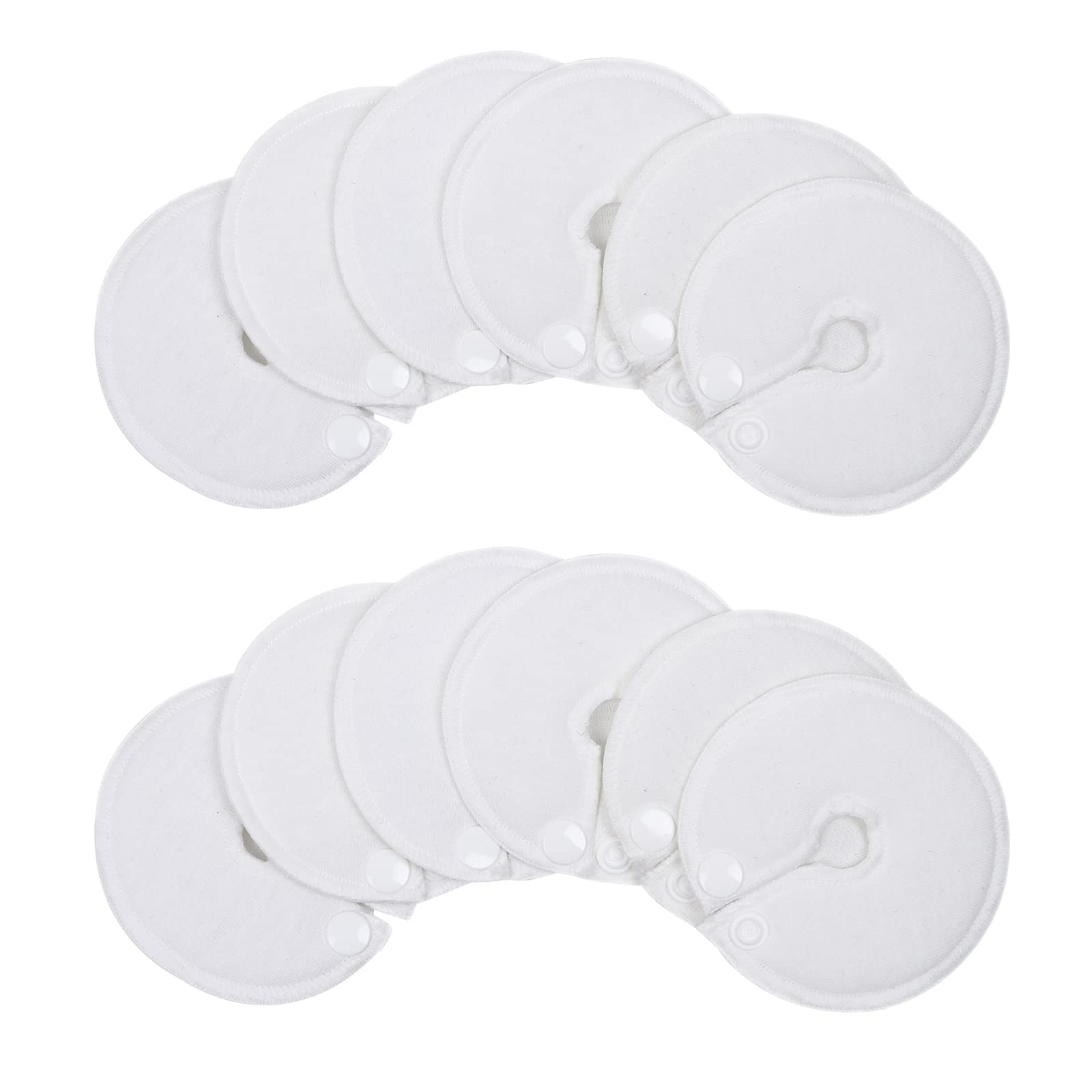 HGRTYXS G Tube Pads laid flat under-shirt for discreet wear