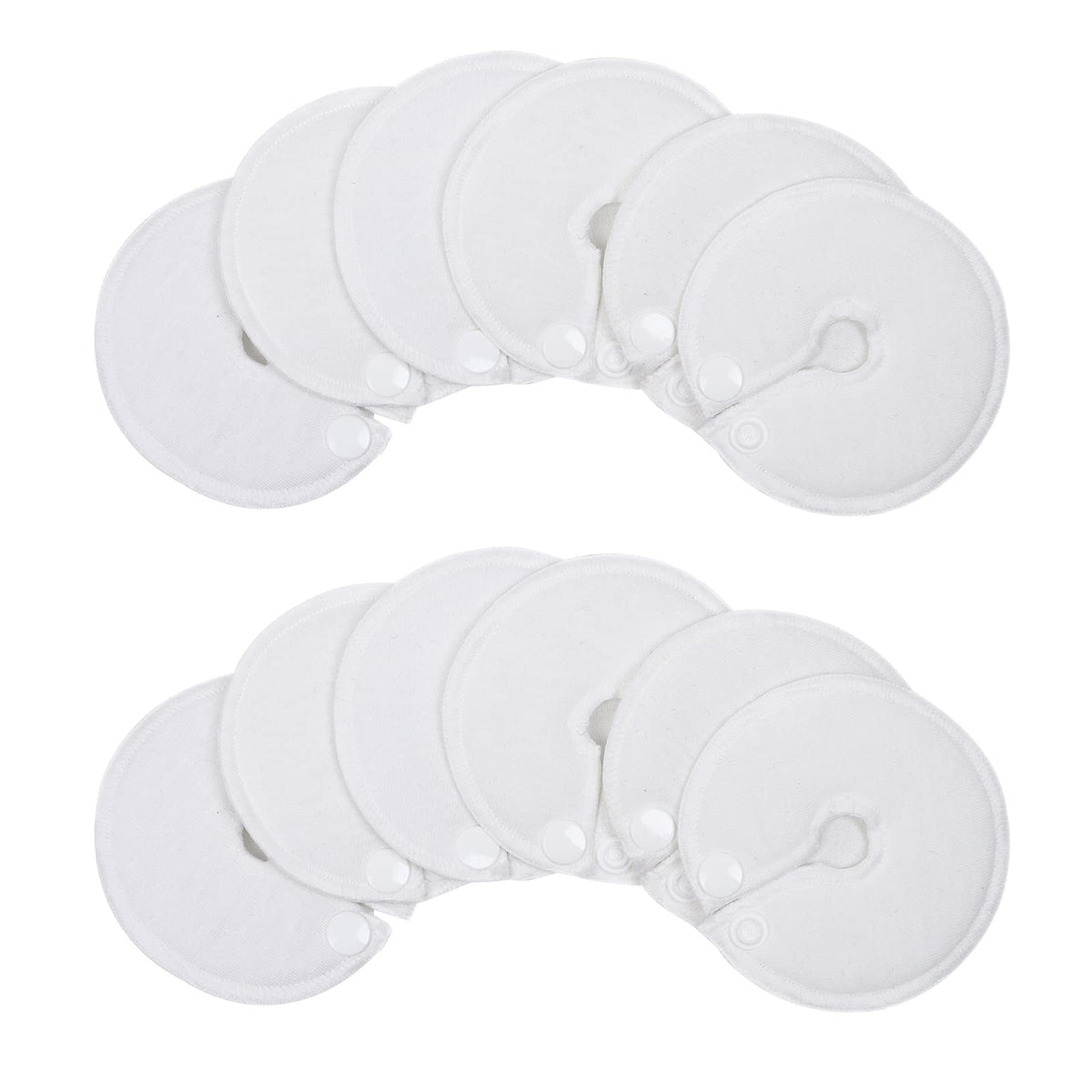 HGRTYXS G Tube Pads laid flat under-shirt for discreet wear
