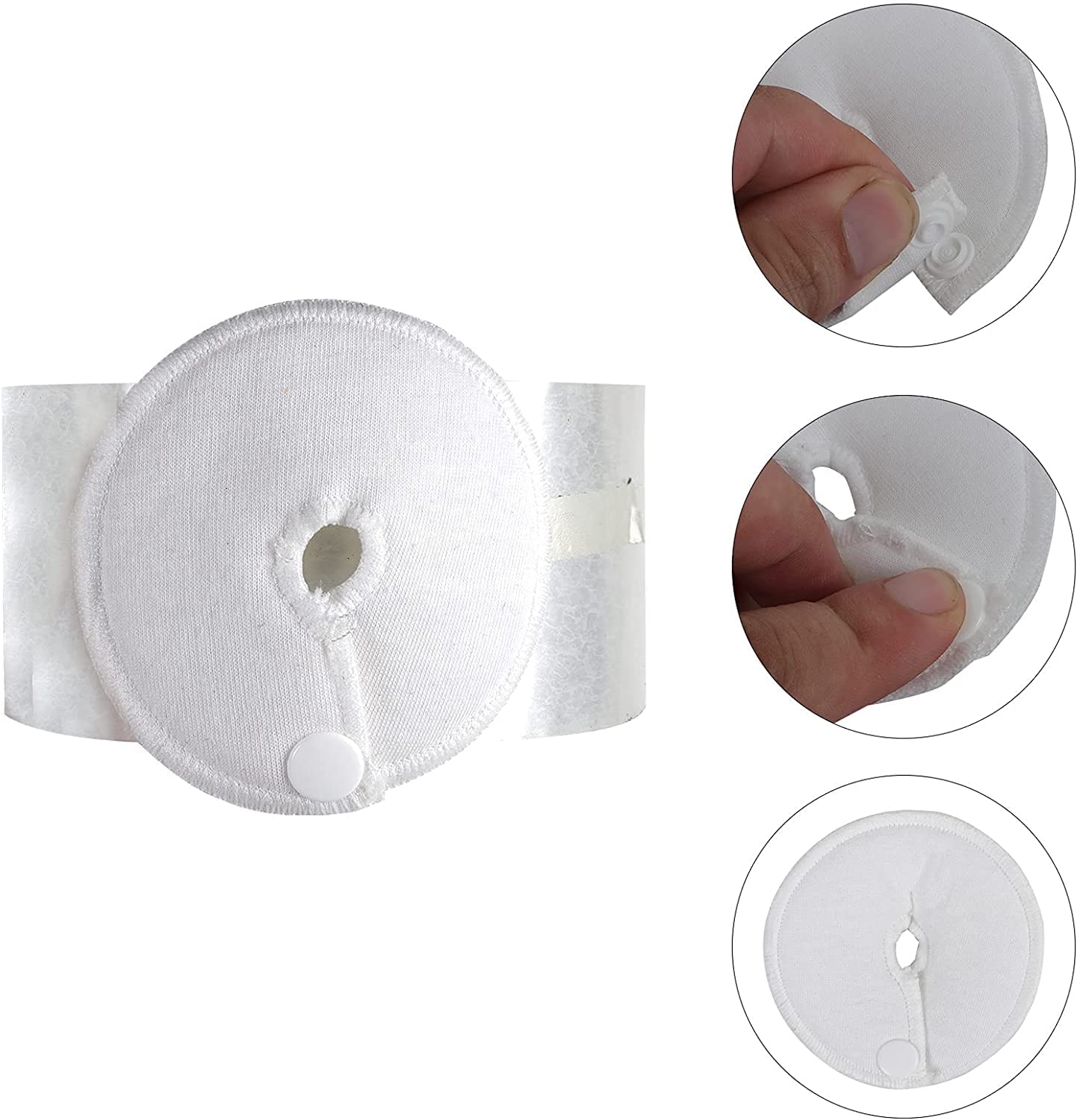 HGRTYXS G Tube Pads compact design for travel and daily wear
