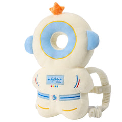 HGTC baby head protector backpack featuring astronaut plush for gentle protection
