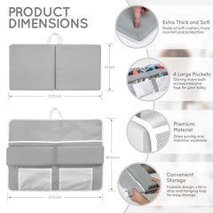 HHH HIKECUCAN elbow rest with suction cups keeps tub surface secure during baths.