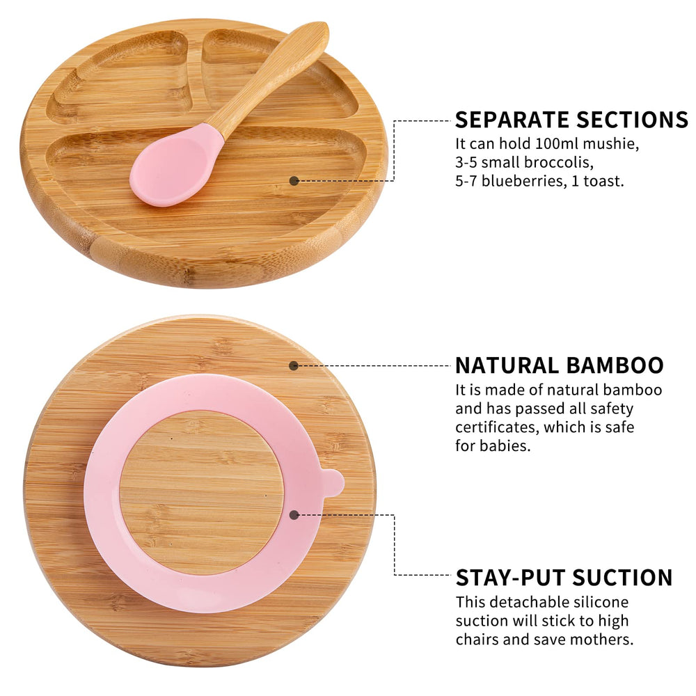 HI BABY MONMENT silicone spoon rest offers gentle teething-safe support after meals