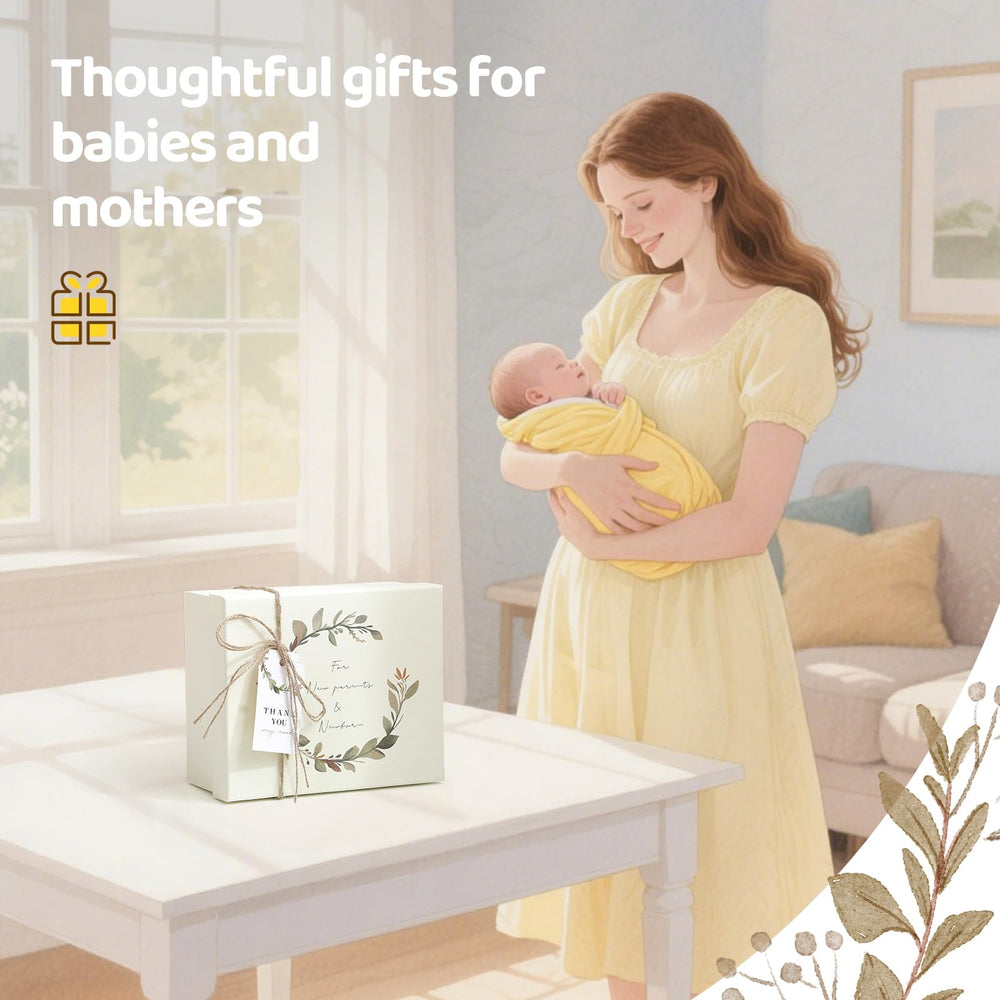 HI BABY MONMENT unboxing moment showcases a complete care package.