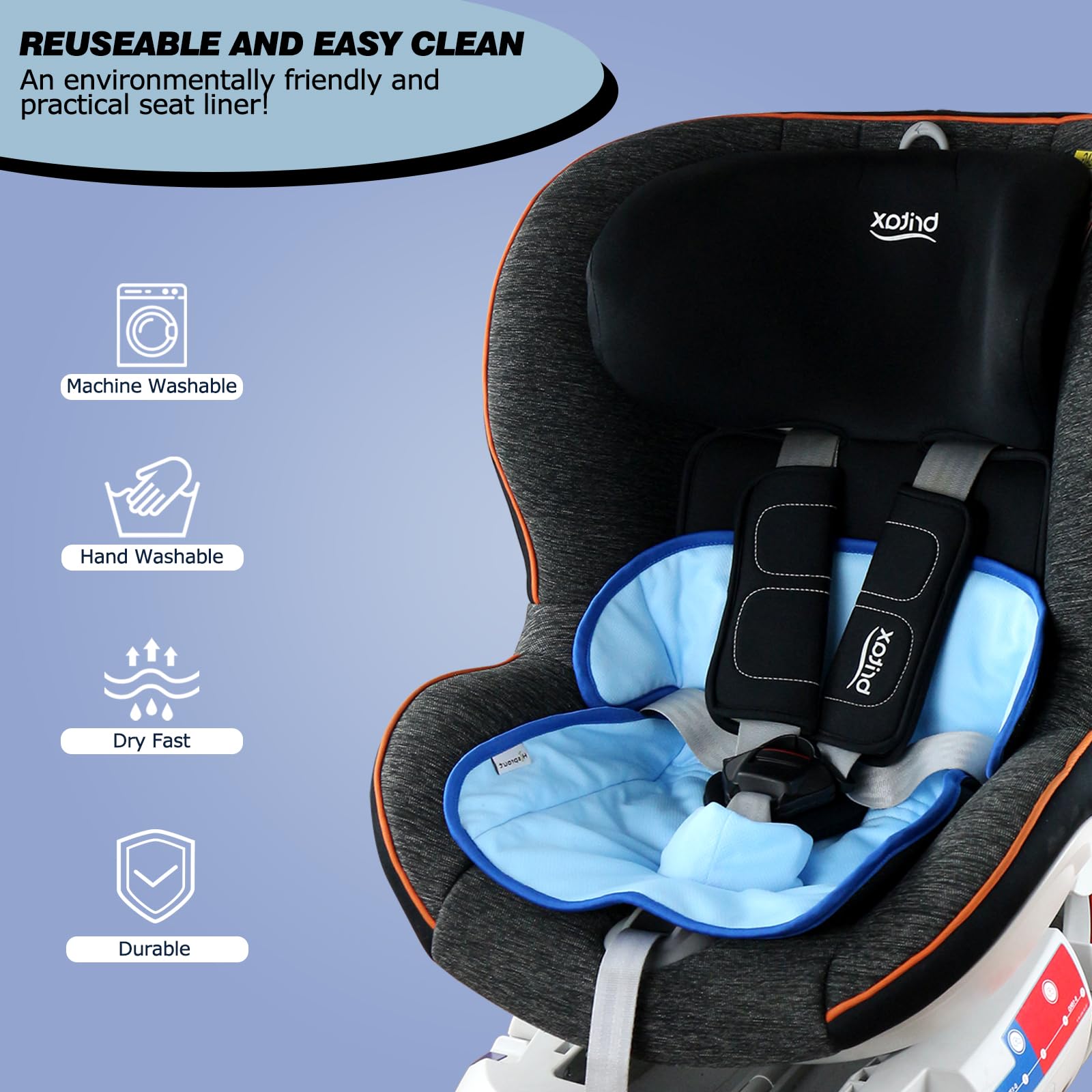 Hi Sprout Piddle Pad machine-washable for easy cleaning after use.