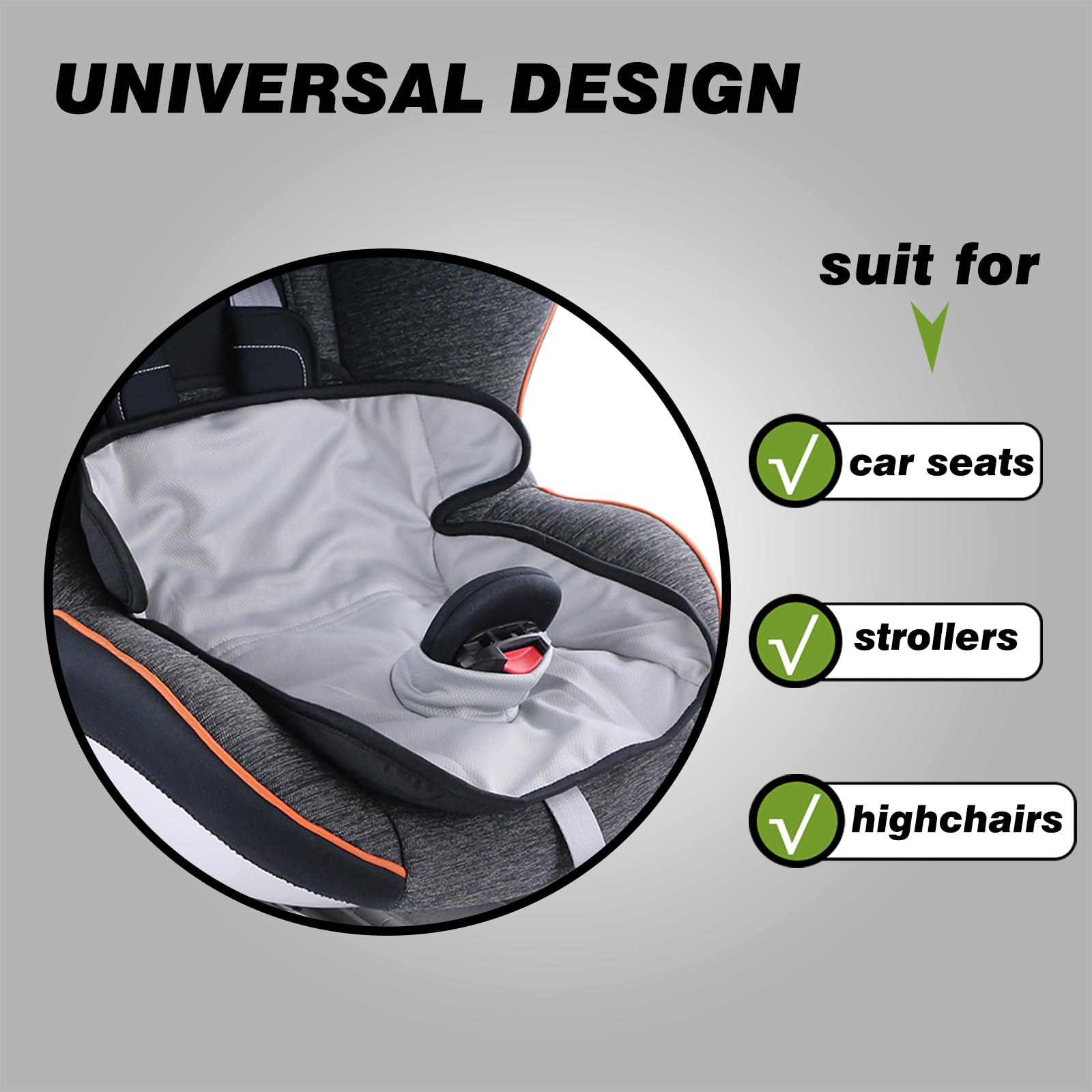 Hi Sprout Piddle Pads offer cooling comfort in hot car seats.