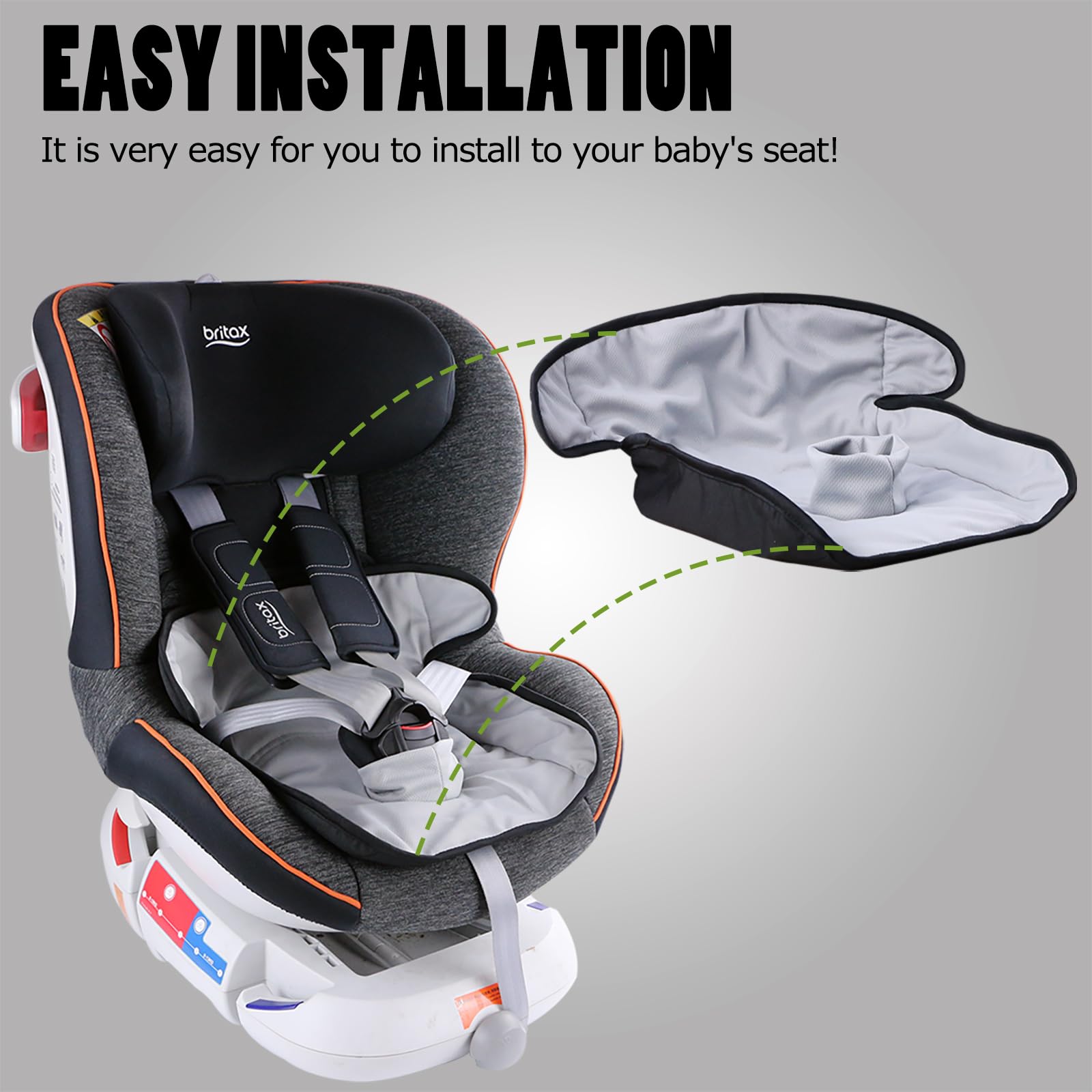 Hi Sprout Piddle Pads gray two-pack highlights color and value.