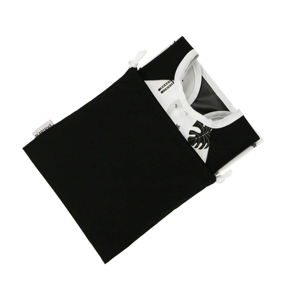 Hi Sprout sleeved bib zebra art-smock use protects clothing during painting