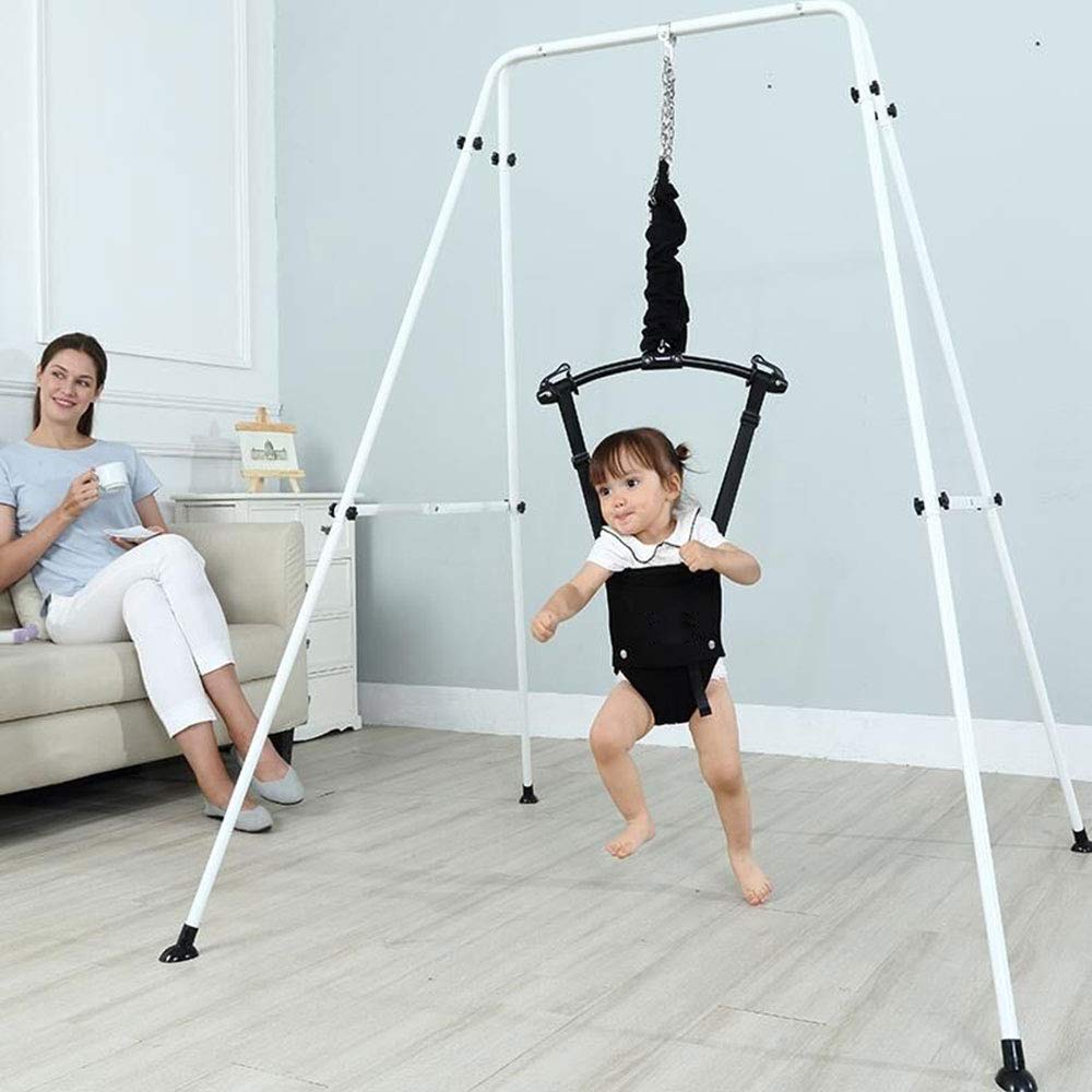 HI SUYI baby-door-jumper-transport-storage emphasizes portable design for home or travel