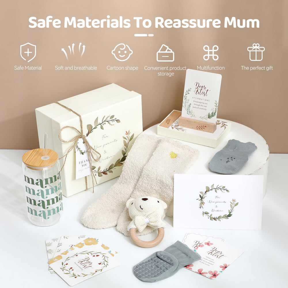 HI BABY MONMENT cozy mom socks keep feet warm during feeds
