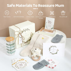 HI BABY MONMENT cozy mom socks keep feet warm during feeds