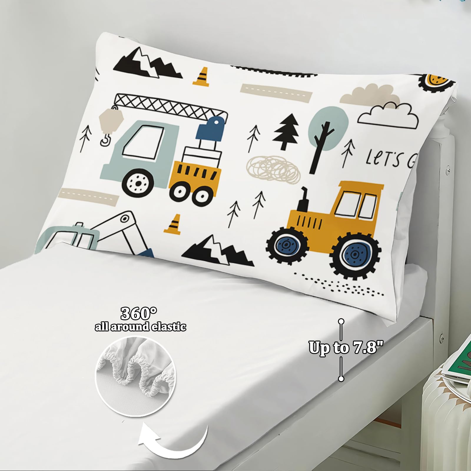 HICAND kids-room-setup shows how the set fits a toddler bed for simple transitioning.