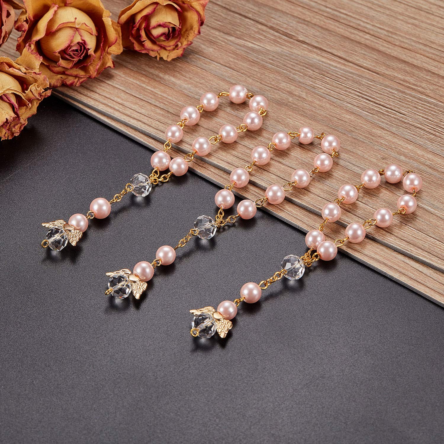 Hicarer rosary length 4.5 inches ideal for decor and favors