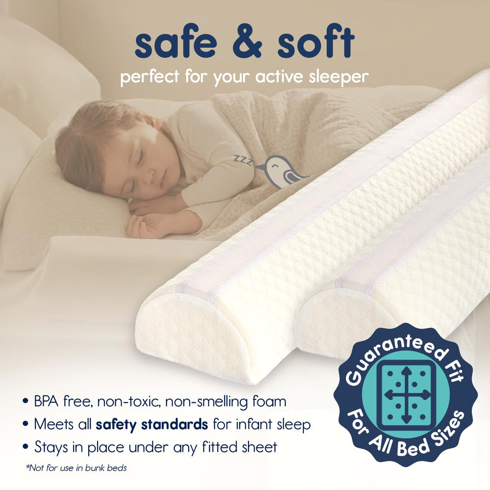 hiccapop bed rail with water-resistant cover; easy-clean protection and quick setup.