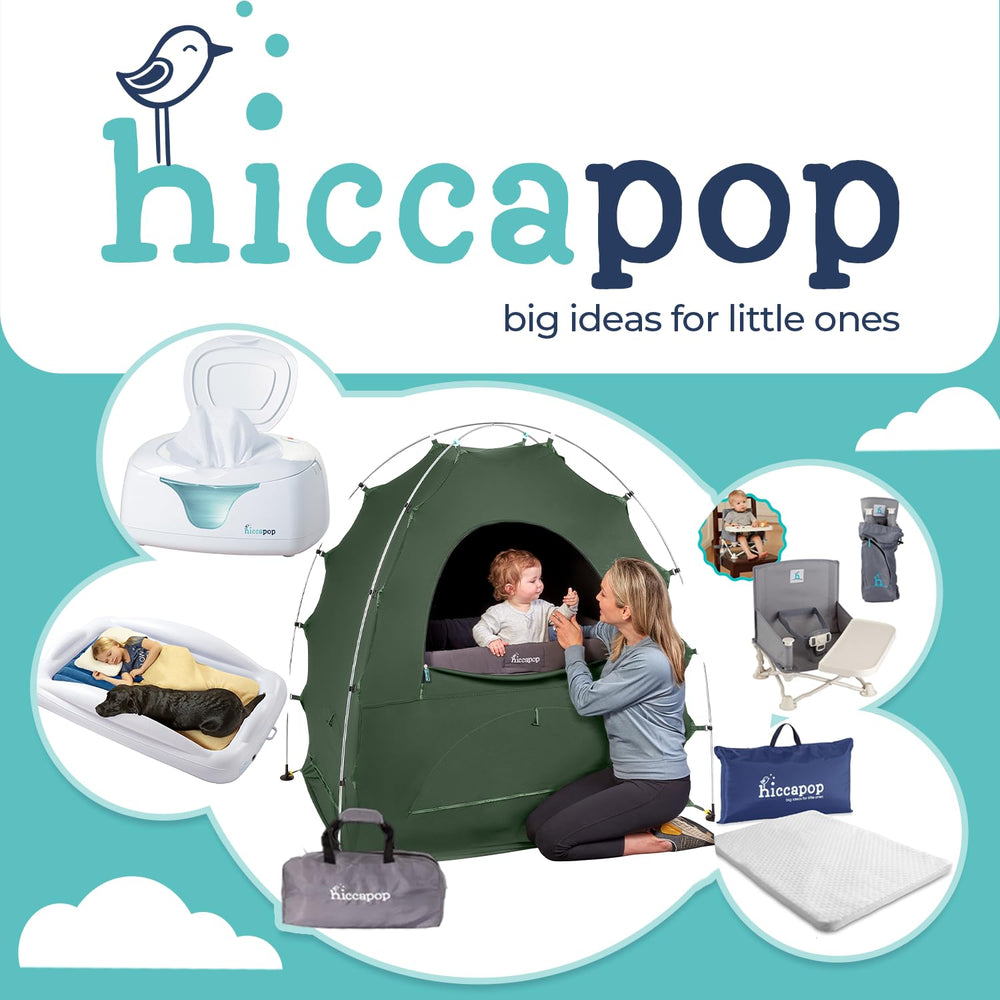 hiccapop Daydreamer dual-access-doors provide easy entry from the side.