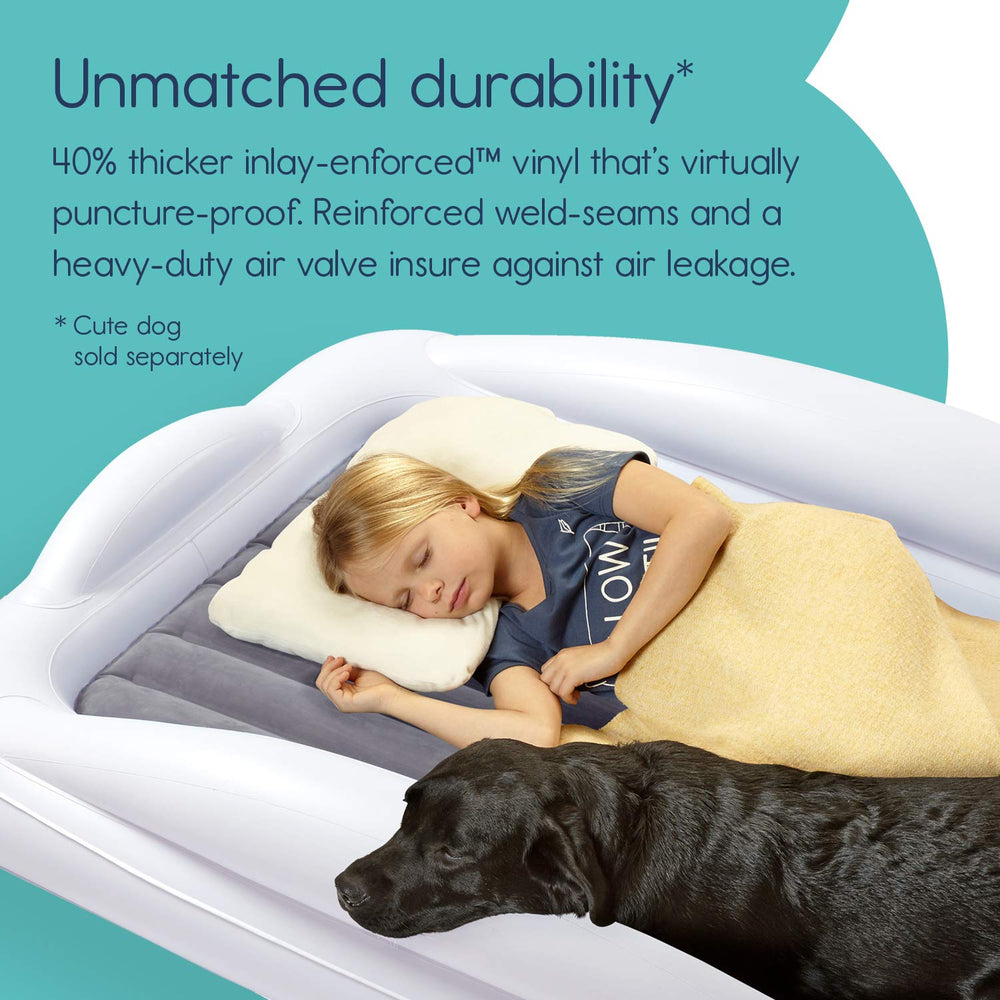 hiccapop extra tall bed rails provide added security during sleep.
