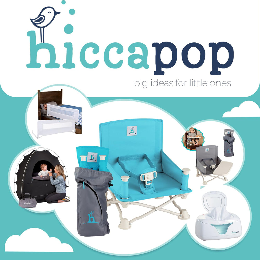 hiccapop OmniBoost dining-at-home setup supports family meals.
