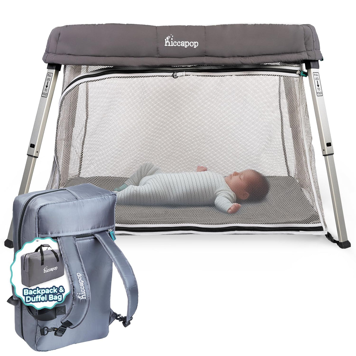 Hiccapop TravelPod setup in seconds with clear instructions for quick, stress-free travel.
