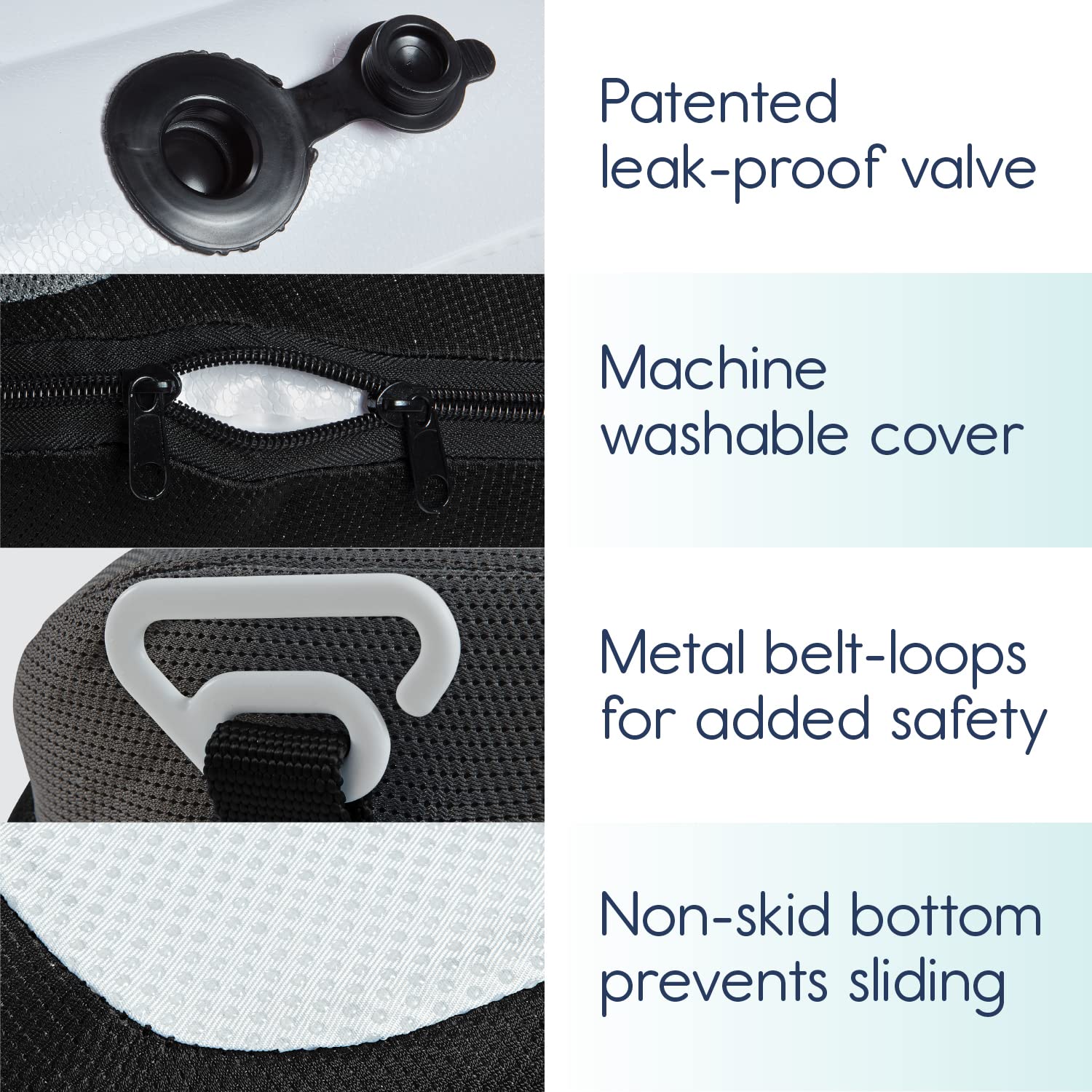 hiccapop UberBoost belt-positioning clips improve strap comfort.