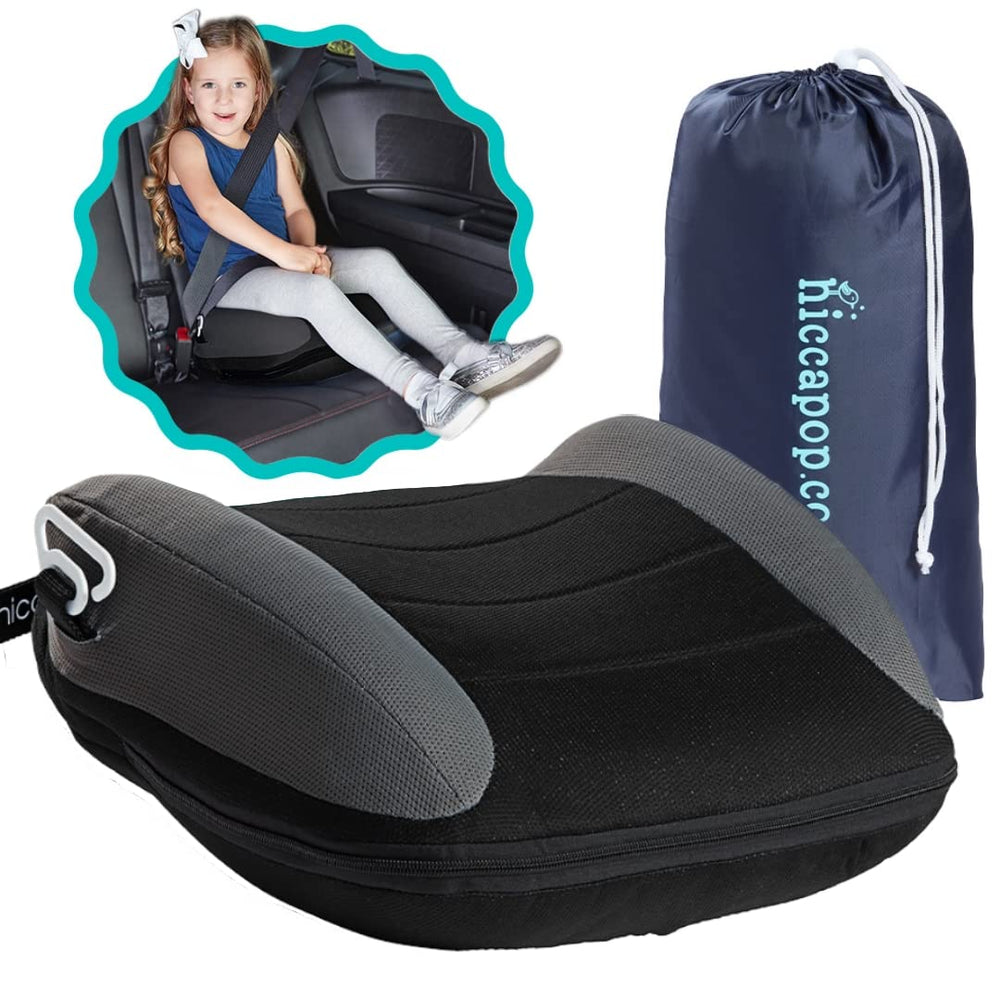 hiccapop UberBoost inflates in seconds for easy on-the-go setup.